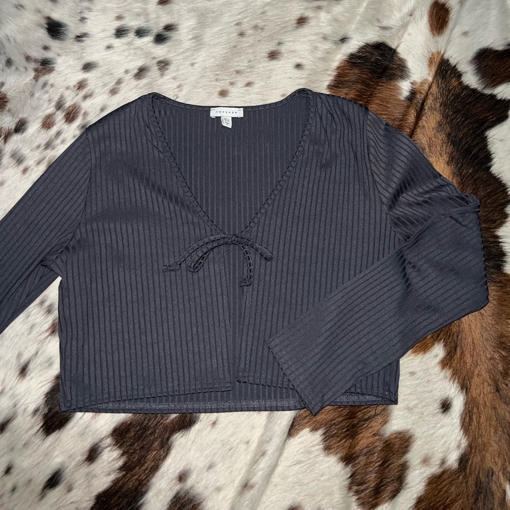 Ribbed crop top